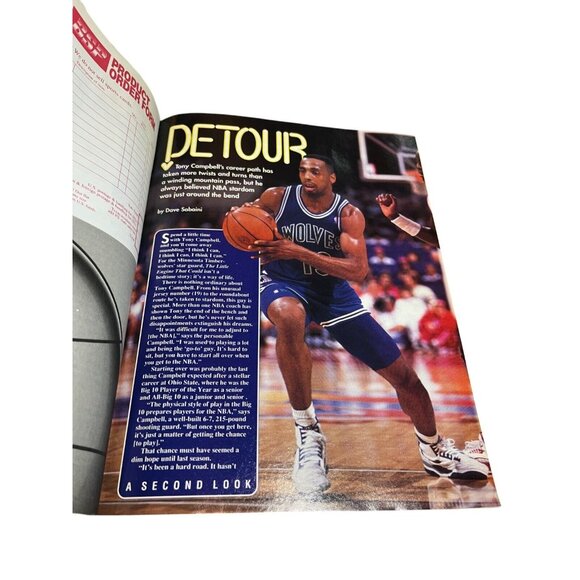 Beckett Basketball Monthly Price Guide March 1991 Issue 8 - Drexler/Magic/Miller - Picture 4 of 5